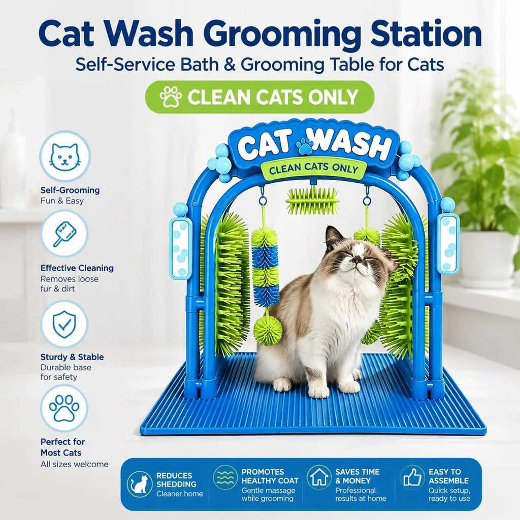 PurrClean™ Cat Grooming Station — product view 2