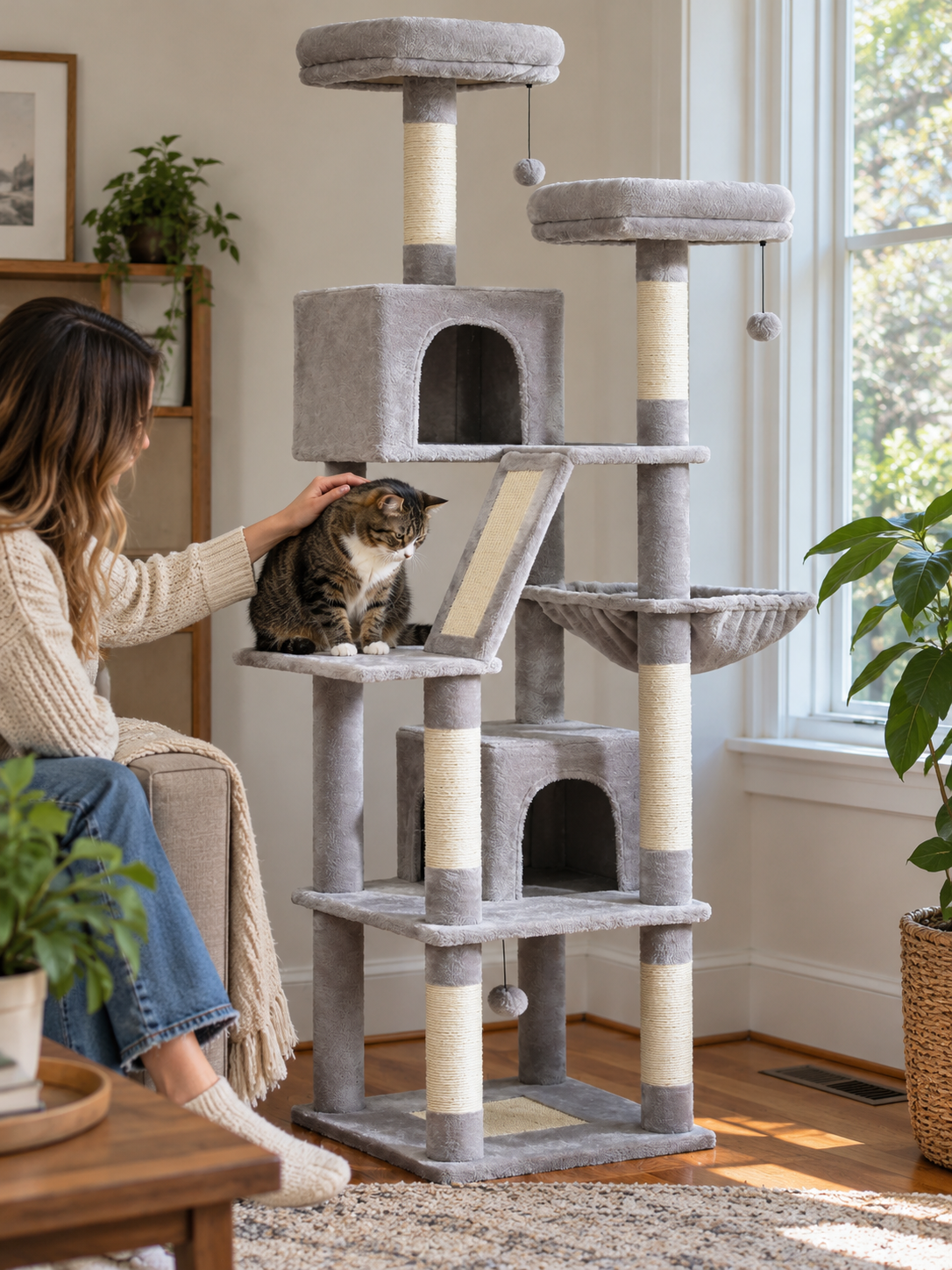 Plush Cat Tree
